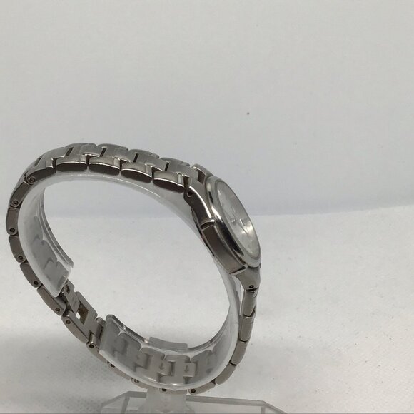 Fossil FS-2651 "STEEL" Women's Silver-Tone Quartz Watch 26mm Date Pre-owned - Picture 9 of 15